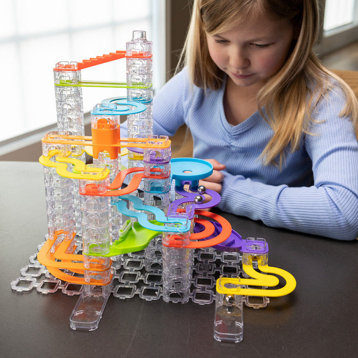 Fat Brain Toys Trestle Tracks Starter Set