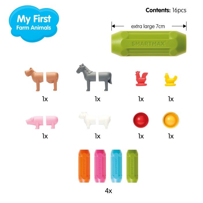 Smart Max My First Farm Animals