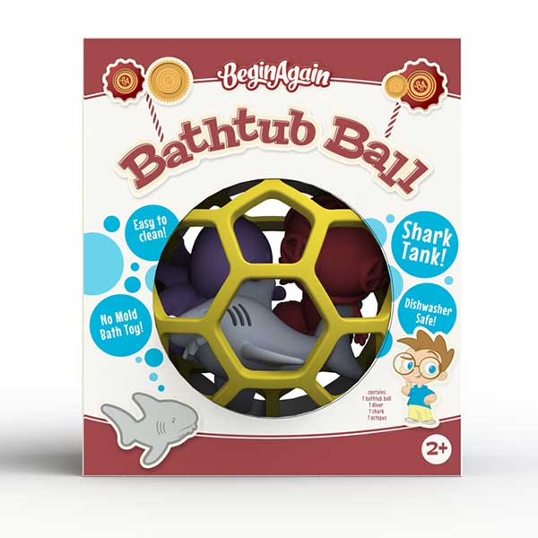 Begin Again Bathtub Ball Shark Tank