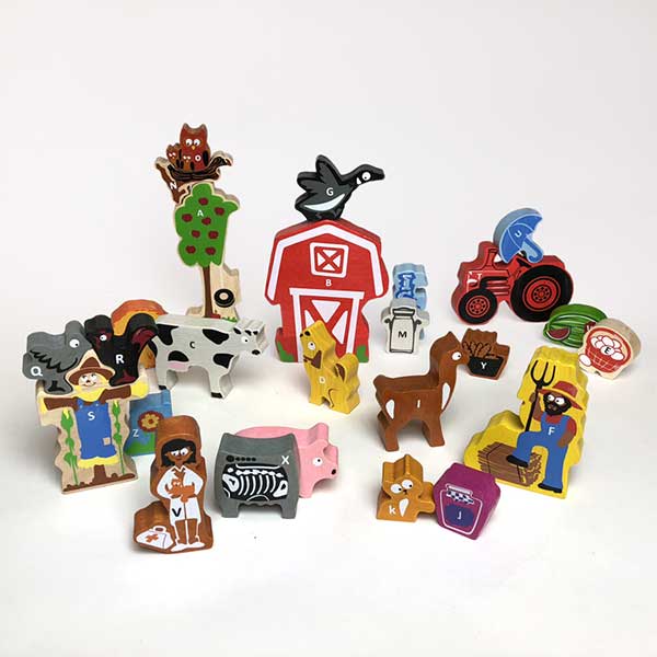 Begin Again Farm A to Z Puzzle Playset