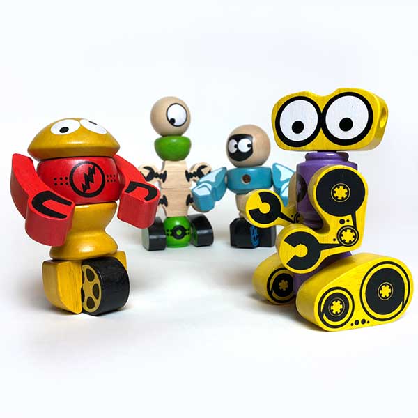 Begin Again Tinker Totter - Robots