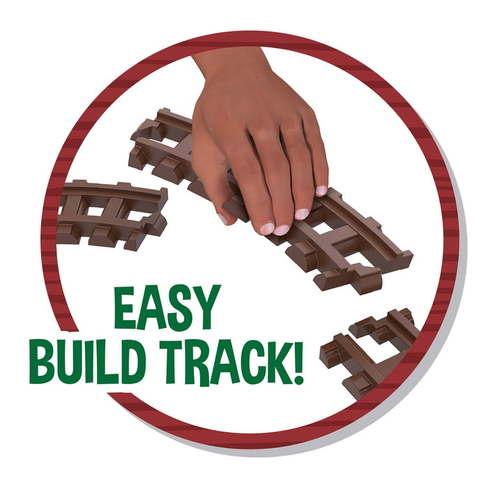 Kroeger Lincoln Logs Sawmill Train Express 101 pcs