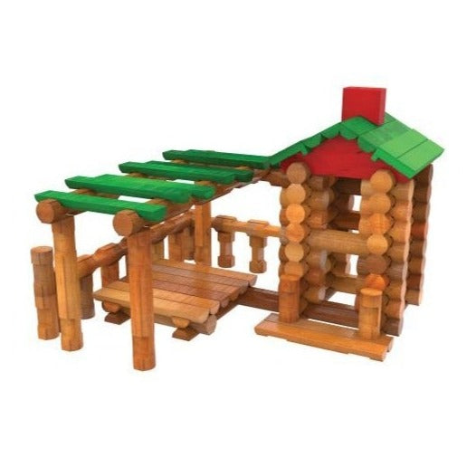 Kroeger Lincoln Logs 117 pc - Classic Meeting House