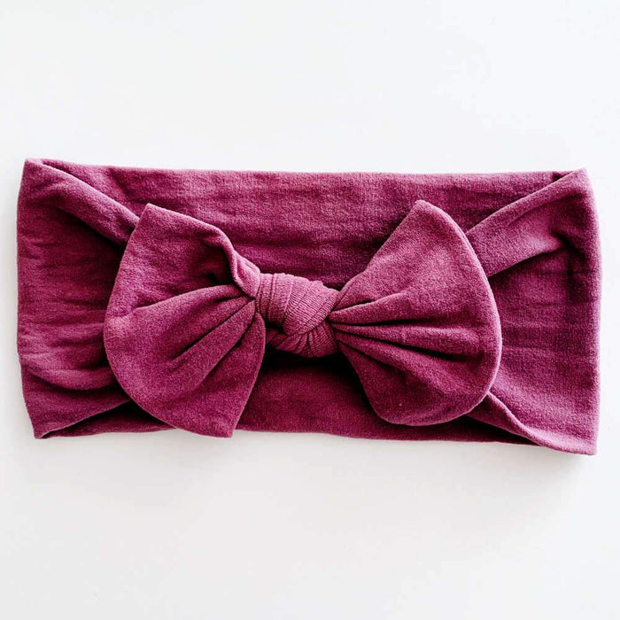 Sugar + Maple Baby Classic Bow Headband - Cullen's Babyland & Playland