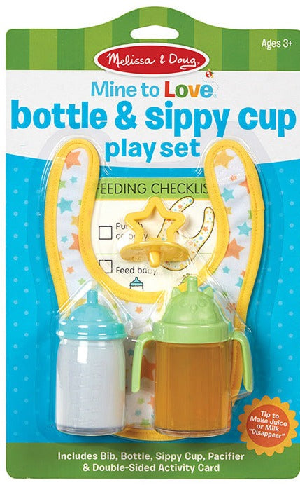 Melissa & Doug Bottle & Sippy Cup Play Set