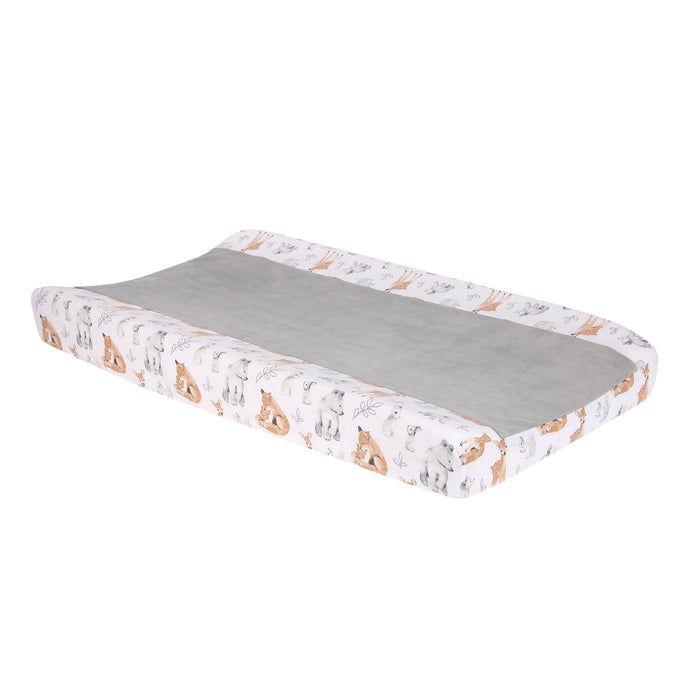 Lambs & Ivy Painted Forest Changing Pad Cover