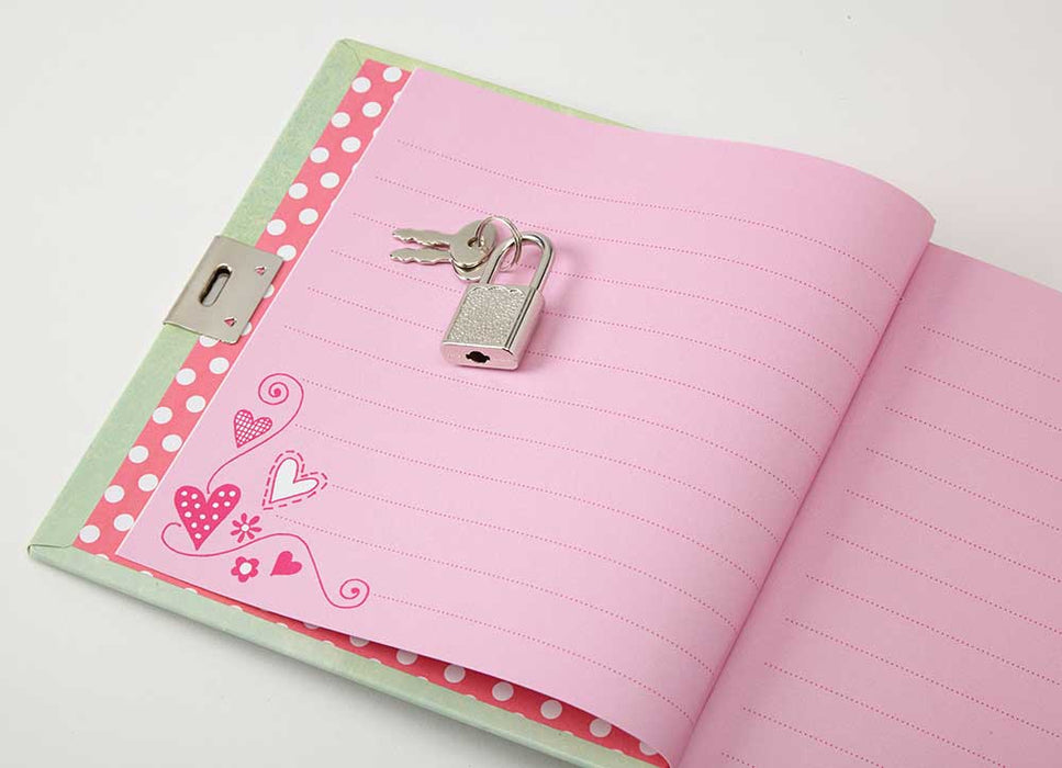 Jewelkeeper Princess Mermaid Secret Diary with Lock & Key