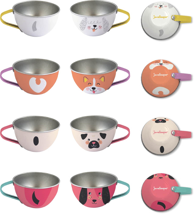 Jewelkeeper 15pc. Dog Pawty Tin Tea Set