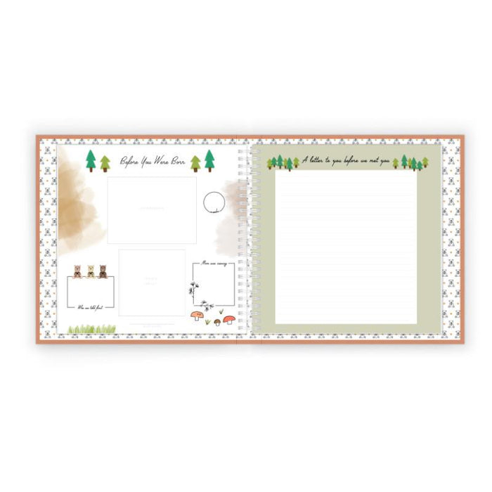 Lucy Darling Teddy Bears' Picnic Luxury Memory Baby Book