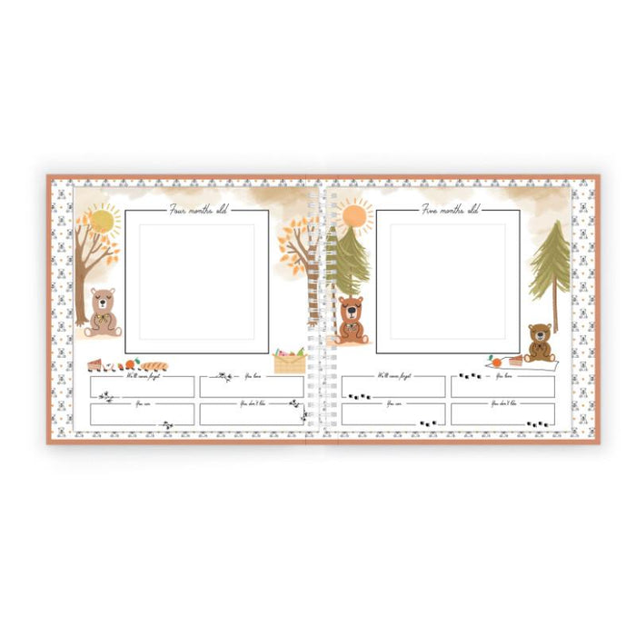 Lucy Darling Teddy Bears' Picnic Luxury Memory Baby Book