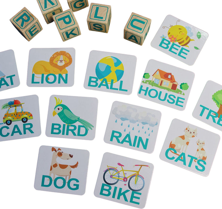 Begin Again ABC Spelling Blocks